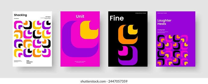 Modern Business Presentation Layout. Abstract Brochure Design. Isolated Poster Template. Book Cover. Banner. Report. Flyer. Background. Journal. Pamphlet. Magazine. Brand Identity. Newsletter