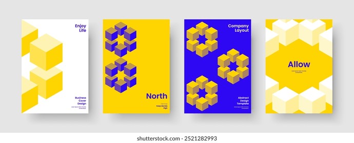 Layout Moderno de Apresentação de Negócios. Modelo de Folheto Abstrato. Design de Relatório Isolado. Histórico. Cartaz. Faixa. Panfleto. Capa de Livro. Revista. Notebook. Diário. Publicidade. Portfólio