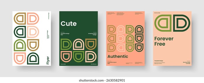 Modern Business Presentation Layout. Abstract Brochure Template. Geometric Book Cover Design. Poster. Banner. Flyer. Background. Report. Pamphlet. Advertising. Leaflet. Notebook. Journal. Portfolio