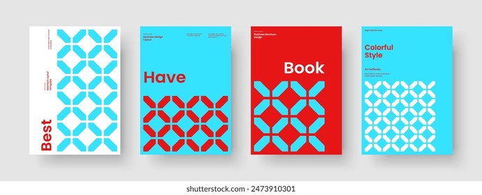 Modern Business Presentation Layout. Creative Report Design. Isolated Background Template. Brochure. Banner. Poster. Book Cover. Flyer. Journal. Notebook. Catalog. Newsletter. Leaflet. Pamphlet