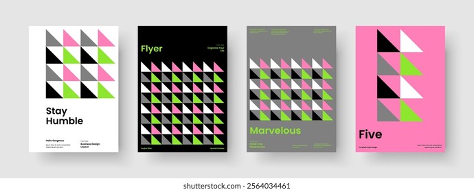 Modern Business Presentation Layout. Creative Report Template. Geometric Brochure Design. Flyer. Book Cover. Background. Banner. Poster. Advertising. Notebook. Pamphlet. Catalog. Leaflet. Handbill