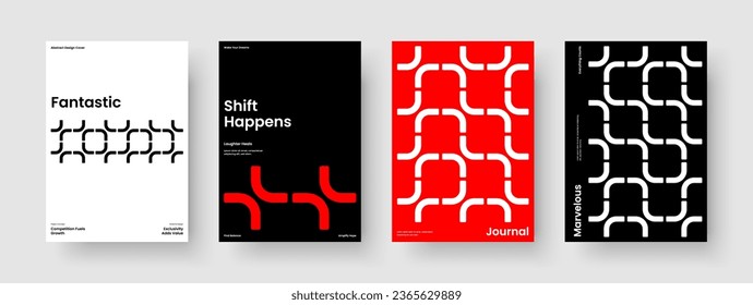 Modern Business Presentation Layout. Geometric Background Design. Isolated Report Template. Brochure. Poster. Flyer. Banner. Book Cover. Newsletter. Brand Identity. Handbill. Pamphlet. Catalog