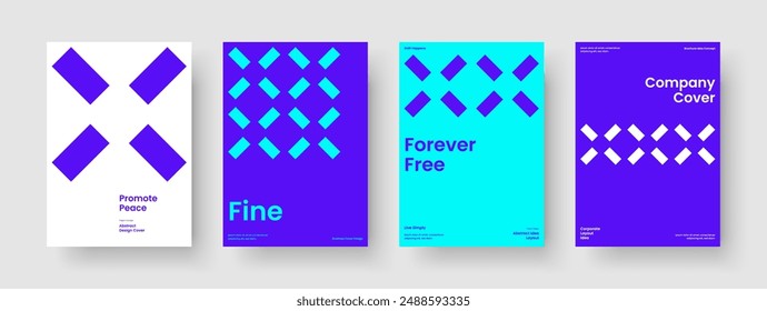 Modern Business Presentation Layout. Geometric Flyer Design. Creative Brochure Template. Background. Banner. Poster. Report. Book Cover. Handbill. Portfolio. Magazine. Advertising. Leaflet