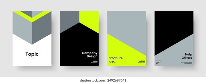 Modern Business Presentation Layout. Geometric Banner Template. Creative Background Design. Poster. Brochure. Flyer. Report. Book Cover. Leaflet. Pamphlet. Advertising. Brand Identity. Notebook