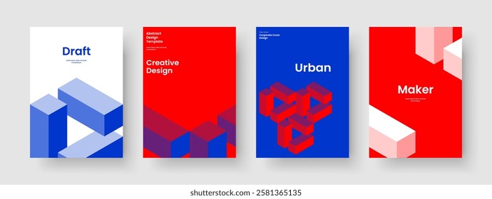 Modern Business Presentation Layout. Geometric Book Cover Template. Isolated Poster Design. Report. Brochure. Banner. Background. Flyer. Portfolio. Handbill. Leaflet. Newsletter. Magazine. Notebook