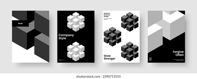 Modern Business Presentation Layout. Geometric Brochure Design. Creative Book Cover Template. Poster. Banner. Flyer. Background. Report. Magazine. Newsletter. Notebook. Pamphlet. Catalog. Leaflet