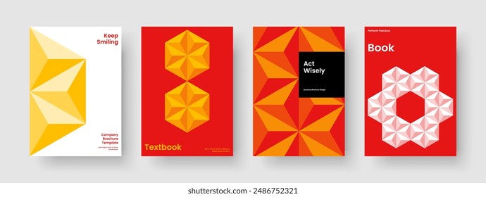 Modernes Business-Präsentationslayout. Isolierte Poster-Vorlage. Geometrischer Berichtsentwurf. Hintergrund. Buchumschlag. Broschüre. Flyer. Banner. Werbung. Katalog. Portfolio. Notebook. Flugblatt