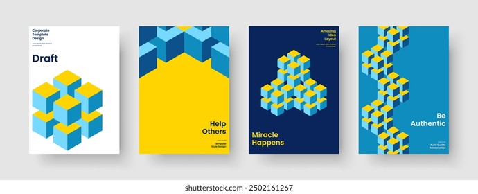 Modern Business Presentation Layout. Isolated Banner Template. Creative Poster Design. Flyer. Report. Book Cover. Brochure. Background. Catalog. Leaflet. Magazine. Newsletter. Handbill. Notebook