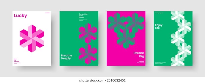 Modern Business Presentation Layout. Isolated Poster Design. Geometric Flyer Template. Background. Banner. Report. Book Cover. Brochure. Catalog. Portfolio. Brand Identity. Notebook. Handbill