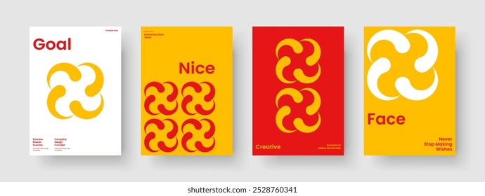 Layout Moderno de Apresentação de Negócios. Design de panfleto isolado. Modelo de cartaz geométrico. Capa de Livro. Brochura. Histórico. Relatório. Faixa. Notebook. Identidade da marca. Folheto informativo. Diário. Revista