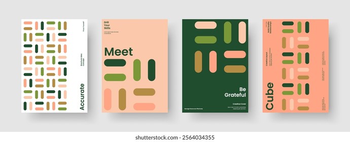 Modern Business Presentation Layout. Isolated Flyer Design. Abstract Book Cover Template. Poster. Banner. Report. Brochure. Background. Advertising. Brand Identity. Handbill. Journal. Notebook