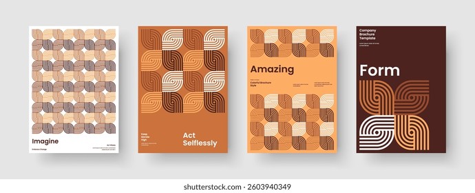 Modern Business Presentation Layout. Isolated Flyer Design. Geometric Report Template. Brochure. Background. Poster. Banner. Book Cover. Handbill. Newsletter. Pamphlet. Portfolio. Catalog. Magazine