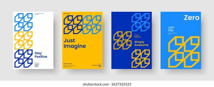 Modern Business Presentation Layout. Isolated Brochure Design. Creative Poster Template. Background. Banner. Report. Flyer. Book Cover. Handbill. Portfolio. Brand Identity. Notebook. Newsletter