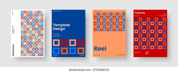 Modern Business Presentation Layout. Isolated Brochure Design. Creative Report Template. Background. Poster. Book Cover. Banner. Flyer. Journal. Advertising. Leaflet. Magazine. Notebook. Pamphlet