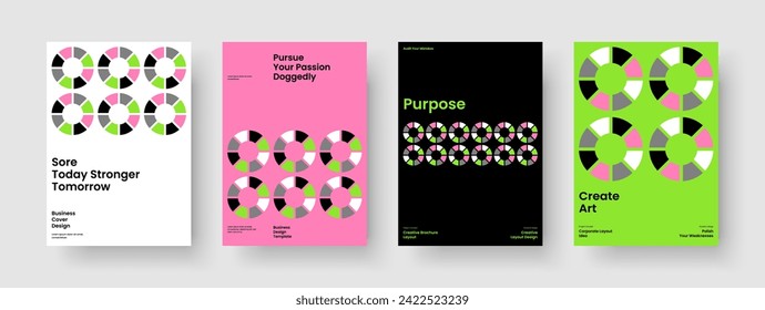 Plantilla de presentación de negocios moderna. Diseño Resumen de Folleto. Diseño de fondo aislado. Volante. Cartel. Portada del libro. Informe. Cartel. Diario. Billete. Catálogo. Identidad de marca. Folleto. Portátil