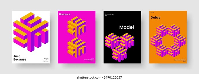 Modern Business Presentation Template. Abstract Flyer Layout. Geometric Report Design. Banner. Background. Brochure. Book Cover. Poster. Portfolio. Brand Identity. Notebook. Newsletter. Magazine