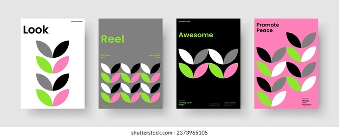 Moderne Vorlage für Geschäftsvorführungen. Creative Flyer Design. Geometrisches Buchübersichtsplan. Hintergrund. Broschüre. Poster. Bericht. Banner. Notebook. Packungsbeilage beachten. Newsletter. Journal. Markenidentität