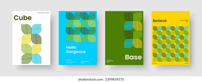 Plantilla de presentación de negocios moderna. Diseño creativo de pancartas. Diseño de informe aislado. Cartel. Antecedentes. Folleto. Volante. Portada del libro. Folleto. Diario. Identidad de marca. Revista. Boletín