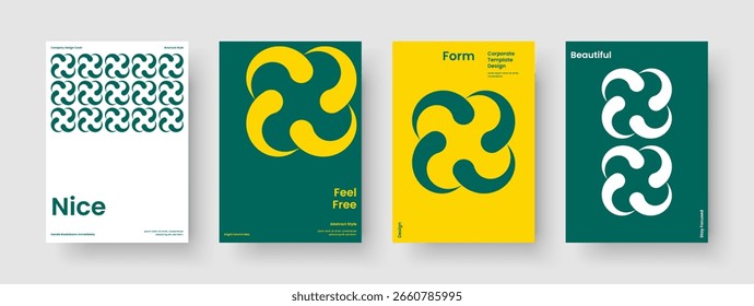 Plantilla de presentación de negocios moderna. Diseño creativo del cartel. Diseño de fondo aislado. Folleto. Portada de libro. Informe. Anuncio. Volante. Revista. Identidad de marca. Cuaderno. Boletín informativo. Publicidad
