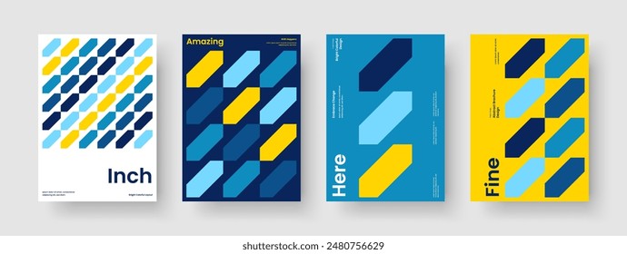 Modern Business Presentation Template. Geometric Report Design. Isolated Banner Layout. Background. Brochure. Flyer. Poster. Book Cover. Newsletter. Advertising. Journal. Brand Identity. Handbill