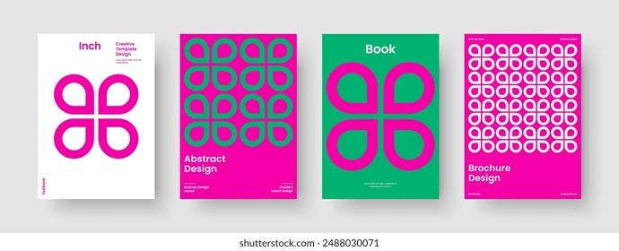 Moderna Plantilla de presentación de negocios. Diseño de folleto geométrico. Diseño de fondo Abstractas. Informe. Volante. Cartel. Anuncio. Portada del libro. Revista. Publicidad. Identidad de marca. Diario. Prospecto