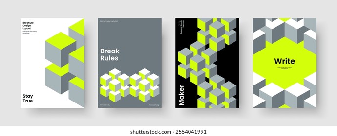 Modern Business Presentation Template. Geometric Background Design. Abstract Flyer Layout. Brochure. Book Cover. Report. Poster. Banner. Handbill. Newsletter. Brand Identity. Portfolio. Catalog