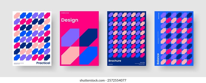 Modern Business Presentation Template. Geometric Book Cover Design. Abstract Report Layout. Banner. Brochure. Poster. Background. Flyer. Catalog. Leaflet. Brand Identity. Portfolio. Magazine