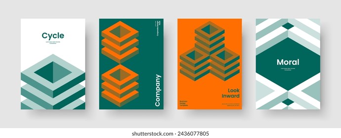 Modern Business Presentation Template. Isolated Banner Design. Geometric Book Cover Layout. Flyer. Background. Poster. Report. Brochure. Pamphlet. Advertising. Newsletter. Journal. Magazine