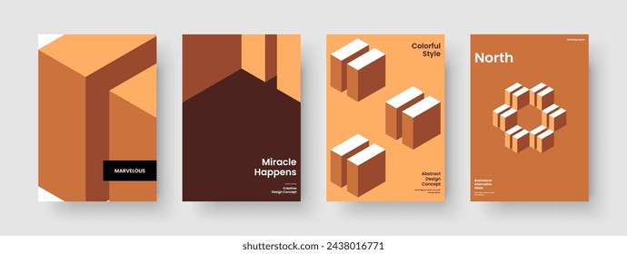 Plantilla de presentación empresarial moderna. Diseño de portada de libro aislado. Diseño de fondo geométrico. Pancarta. Informe. Cartel. Folleto. Volante. Prospecto. Cuaderno. Identidad de marca. Publicidad. Boletín