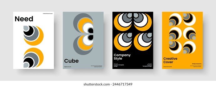 Moderne Business Presentation Vorlage. Isoliertes Poster-Design. Abstraktes Flyer-Layout. Broschüre. Banner. Hintergrund. Buchumschlag. Bericht. Newsletter. Notebook. Broschüre. Portfolio. Flugblatt