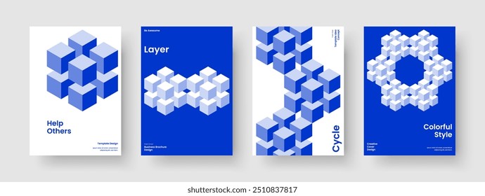 Plantilla de presentación de negocios moderna. Diseño de póster aislado. Diseño de Anuncio geométrico. Antecedentes. Folleto. Portada de libro. Volante. Informe. Identidad de marca. Publicidad. Panfleto. Boletín informativo. Catálogo