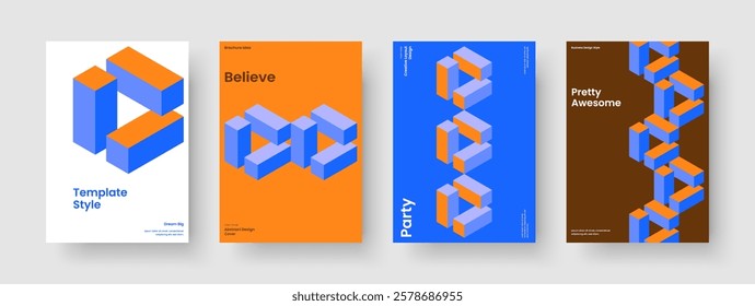 Modern Business Presentation Template. Isolated Background Layout. Geometric Report Design. Flyer. Banner. Brochure. Book Cover. Poster. Catalog. Notebook. Leaflet. Pamphlet. Brand Identity