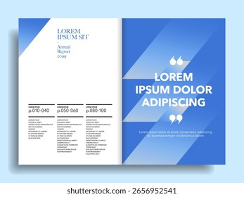 Modern Business Presentation Title Slide Design