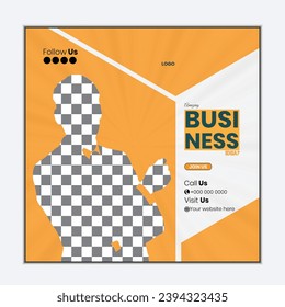 Modern Business social media post template.