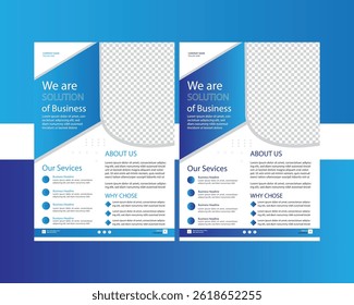 Modern Business Solution Flyer Template