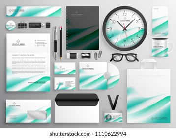 modern business stationery set for your brand identity