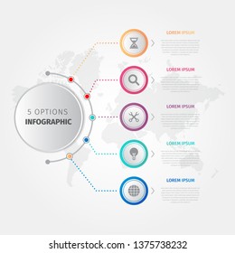 Modern Business Steps Vector Infographic Templates - Eps 9