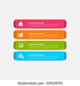 Modern business style options banner. Vector illustration. can be used for workflow layout, diagram, number options, step up options, web design, infographics.