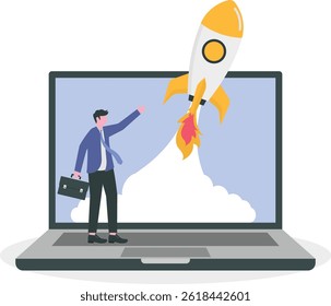 Modern Business Team Discussion on New Venture and Making Strategy for Success Business Startup


