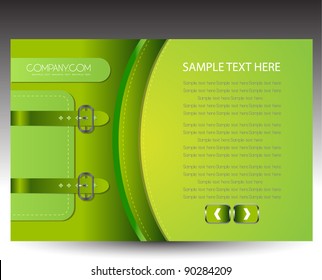 modern business template design