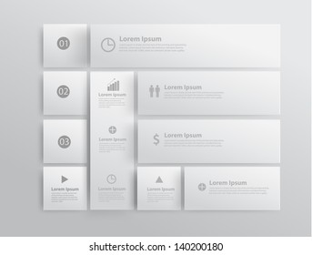 Modern business template design, Vector illustration