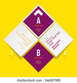Estilo moderno de plantilla de negocios. plantilla de banner de infografía web