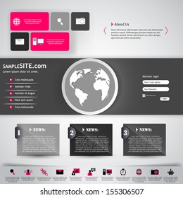 Modern Business Website template 