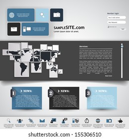 Modern Business Website template 
