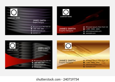 Modern Business-Card Set 