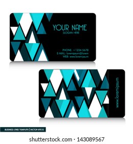 Modern Business-Card Set | EPS10 Vector Design