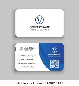 Modern Bussines Card. Simple Business Card Design. Creative And Elegant Business Card Design. Simple Business Card Template