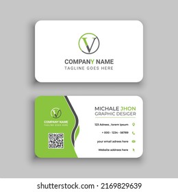 Modern Bussines Card. Simple Business Card Design. Creative And Elegant Business Card Design. Simple Business Card Template