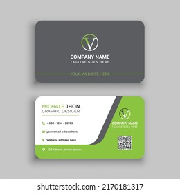 Modern Bussines Card. Simple Business Card Design. Creative And Elegant Business Card Design. Simple Business Card Template