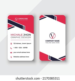 Modern Bussines Card. Simple Business Card Design. Creative And Elegant Business Card Design. Simple Business Card Template